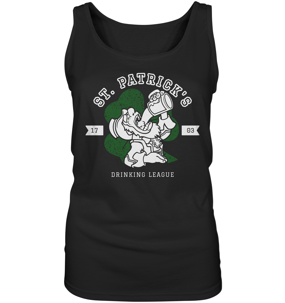 St. Patrick's "Drinking League" - Ladies Tank-Top