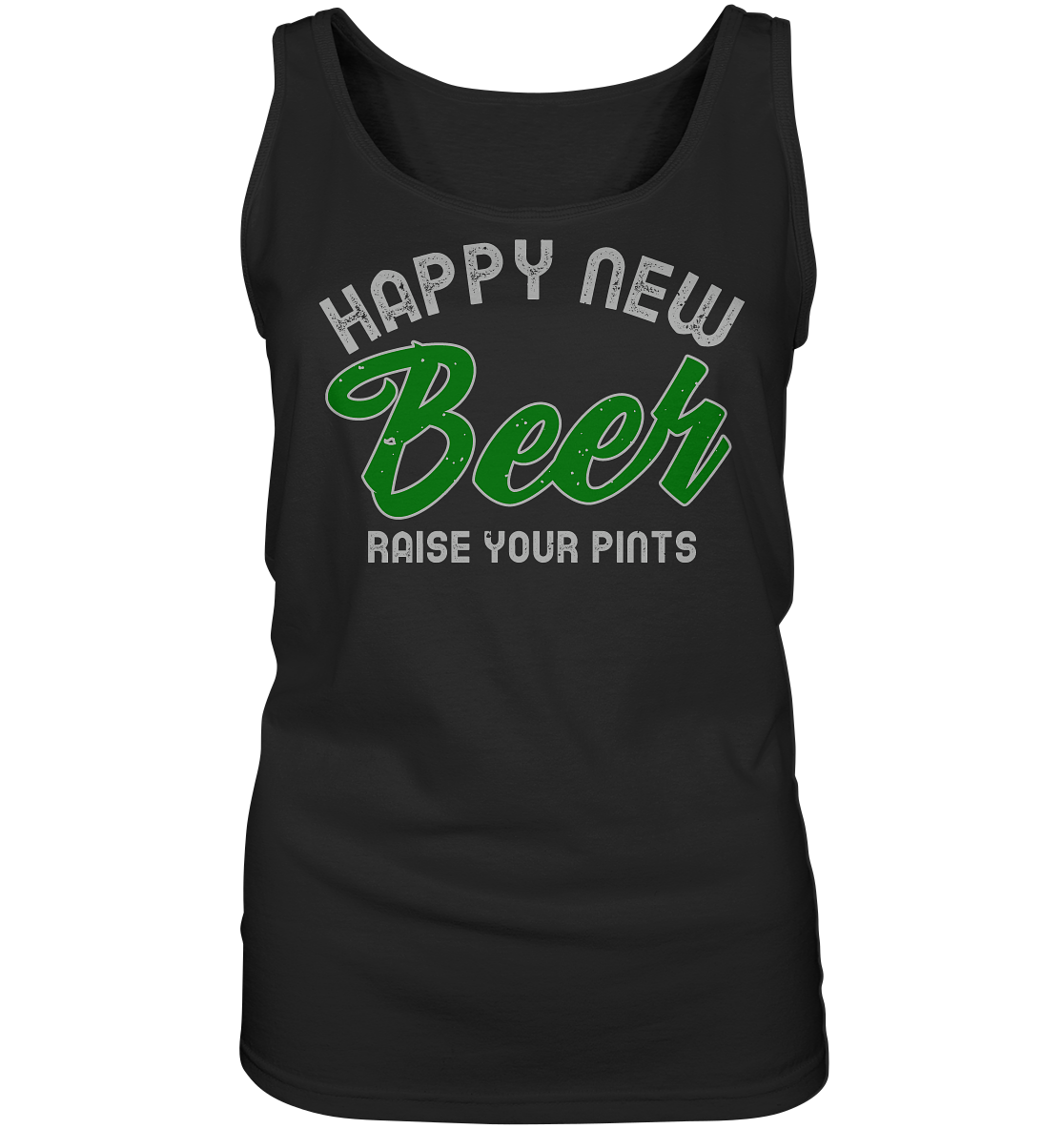 "Happy New Beer" - Ladies Tank-Top