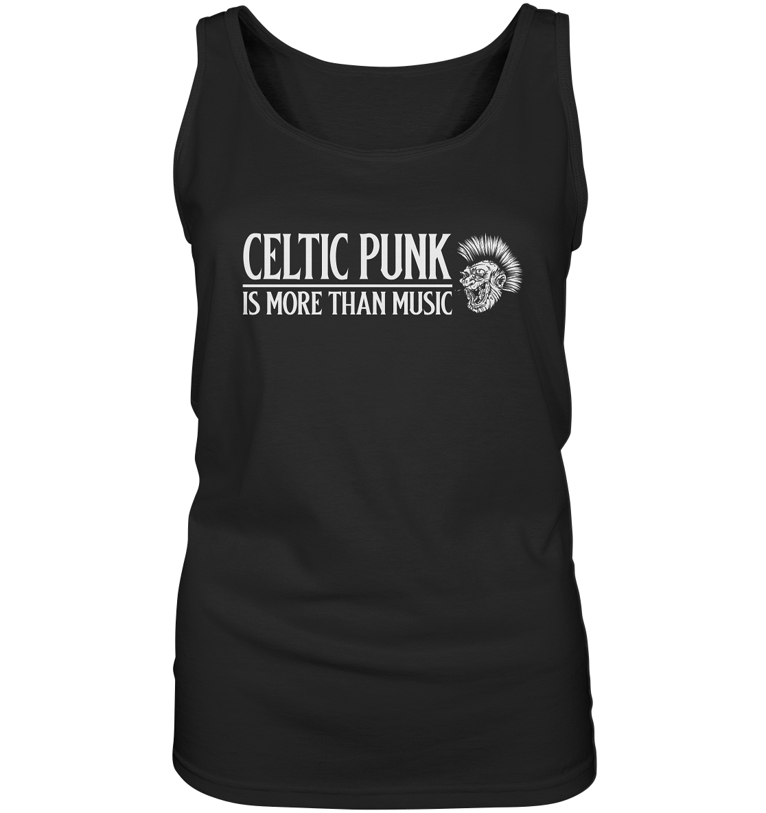 Celtic Punk "Is More Than Music" - Ladies Tank-Top
