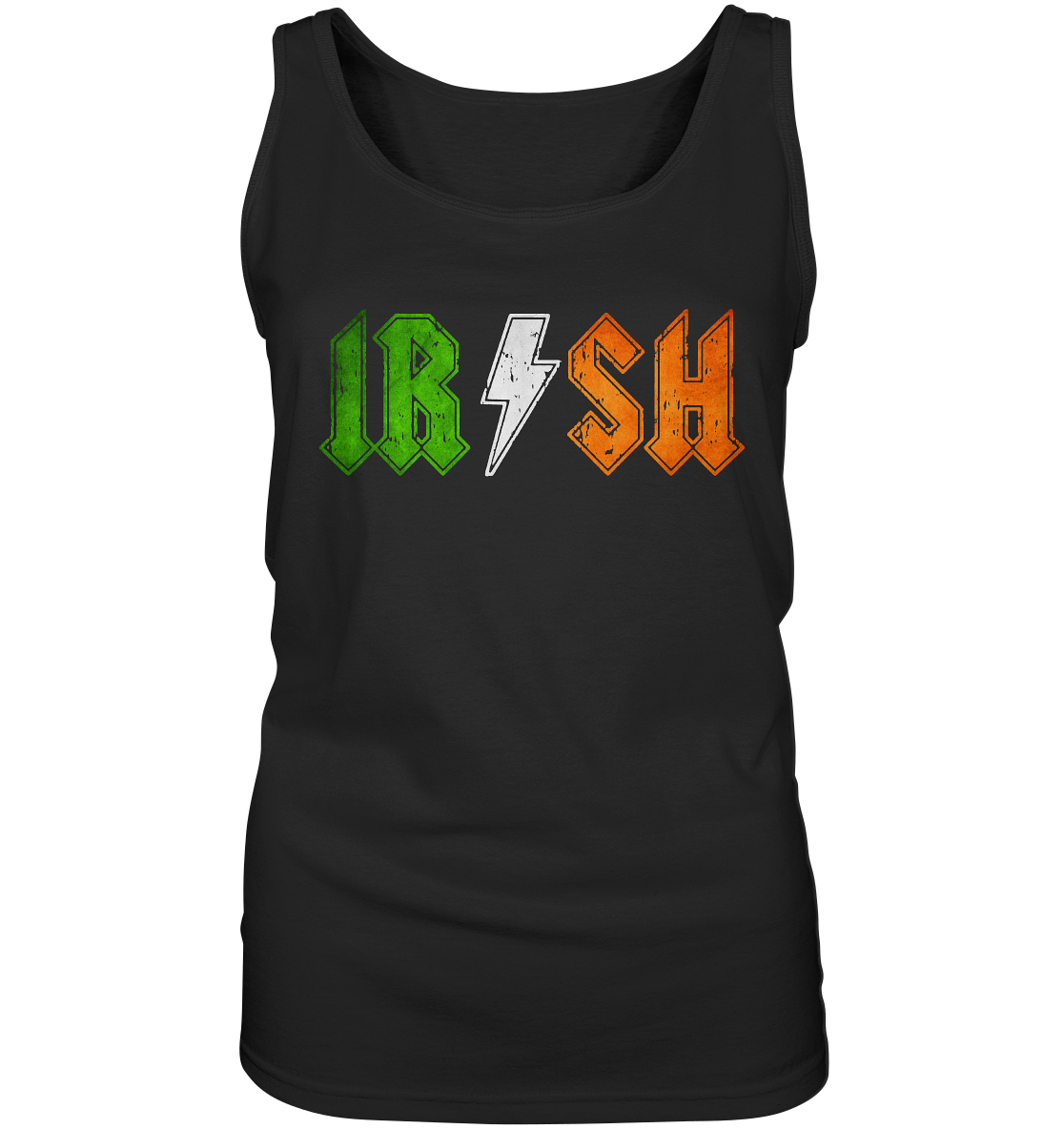 Irish "Flag Logo" - Ladies Tank-Top
