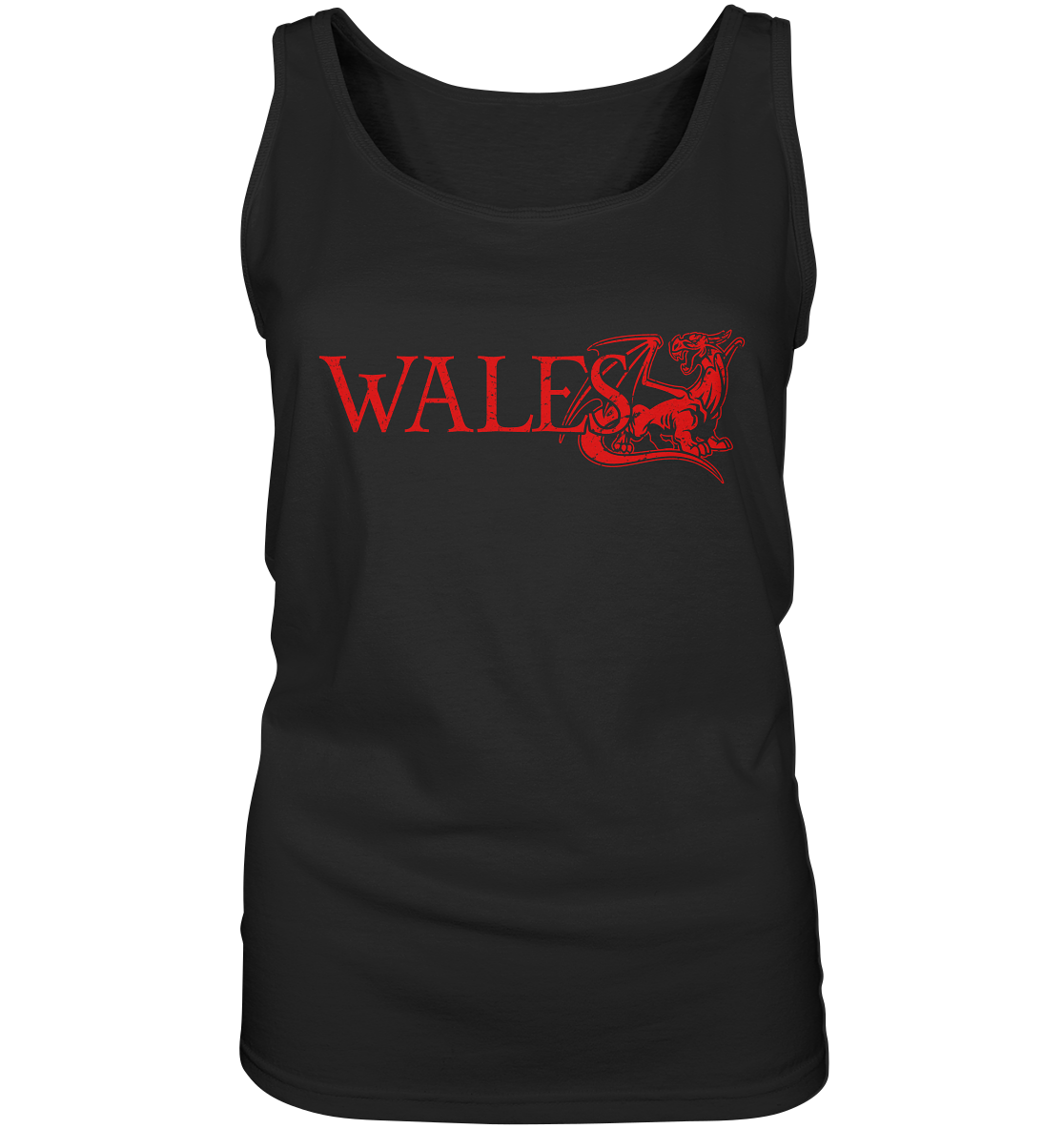 Wales "Dragon" - Ladies Tank-Top