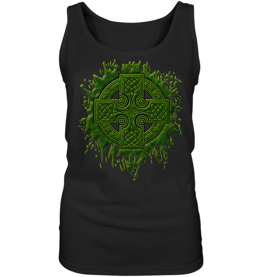 Celtic Cross "Splatter" - Ladies Tank-Top