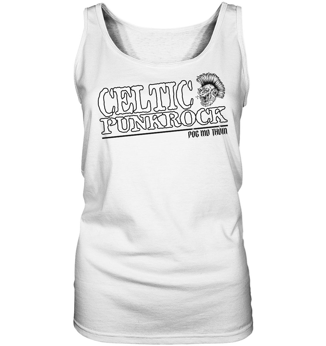 Póg Mo Thóin Streetwear "Celtic Punkrock" - Ladies Tank-Top