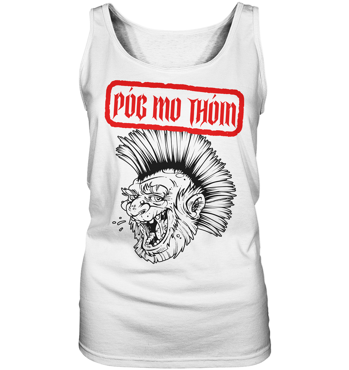 Póg Mo Thóin Streetwear "Punk" - Ladies Tank-Top