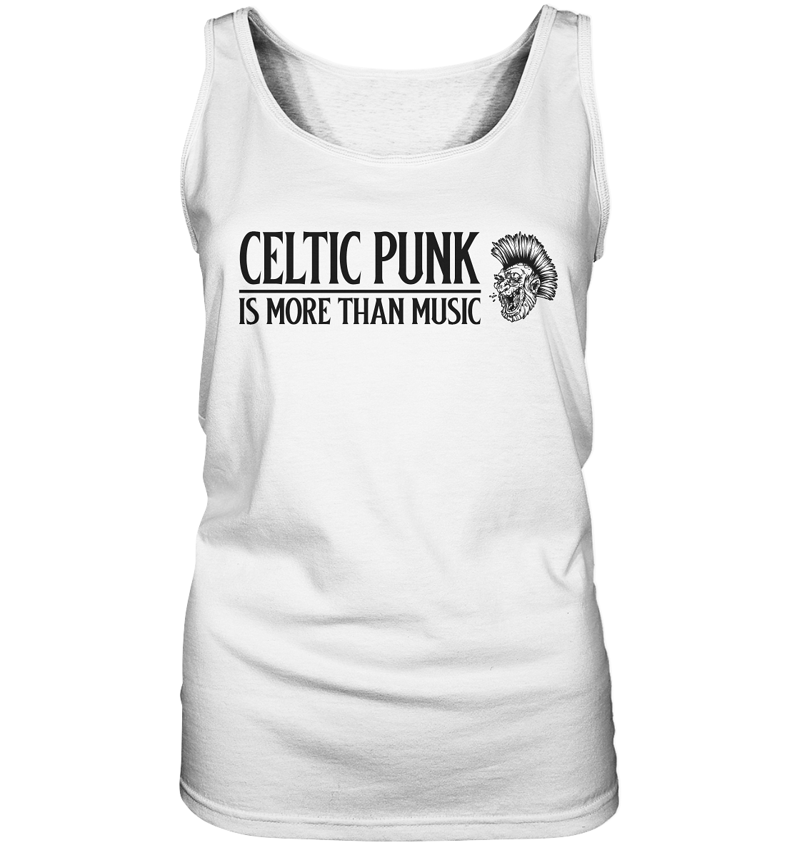 Celtic Punk "Is More Than Music" - Ladies Tank-Top