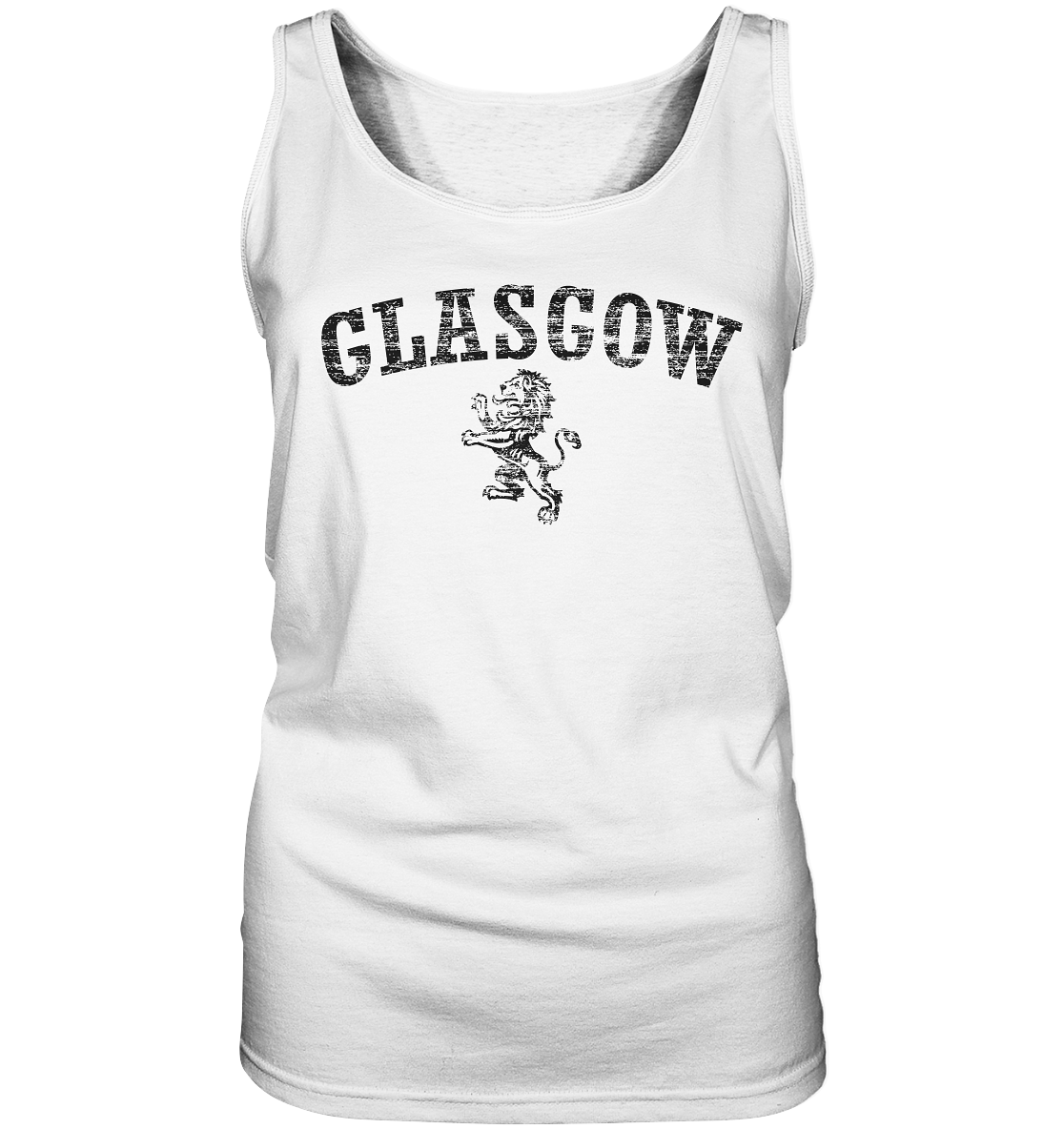 "Glasgow - Lion" - Ladies Tank-Top