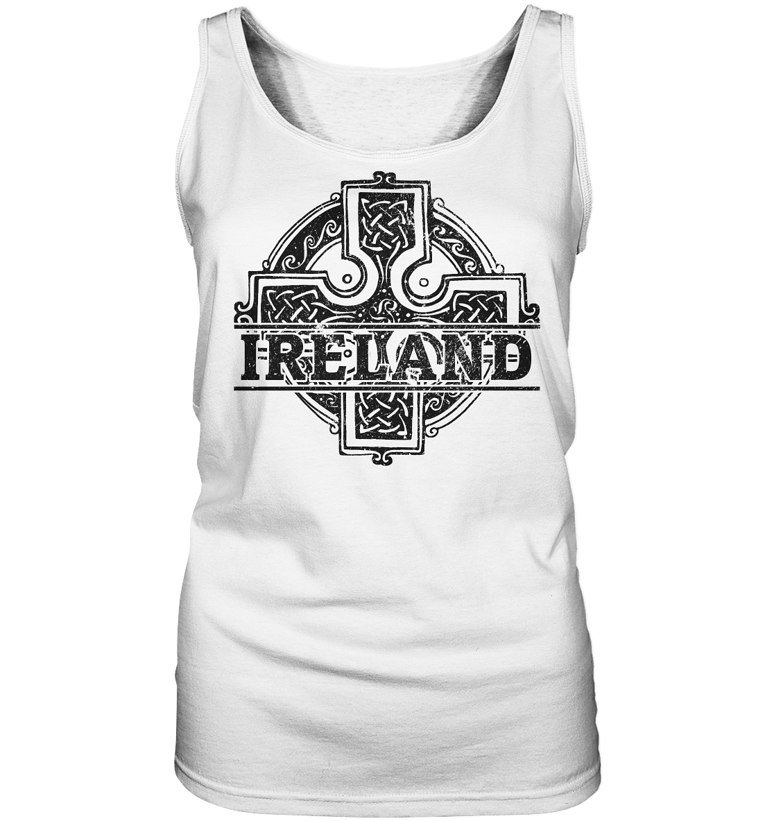Ireland "Celtic Cross" - Ladies Tank-Top