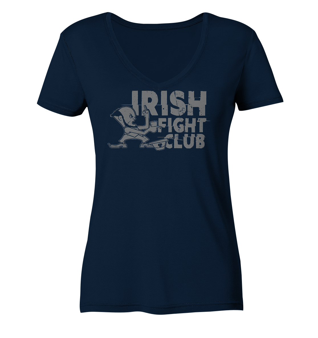 Irish Fight Club - Ladies V-Neck Shirt
