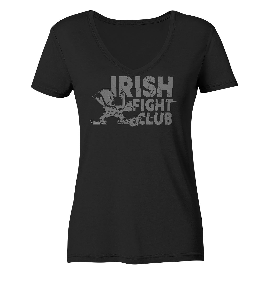 Irish Fight Club - Ladies V-Neck Shirt