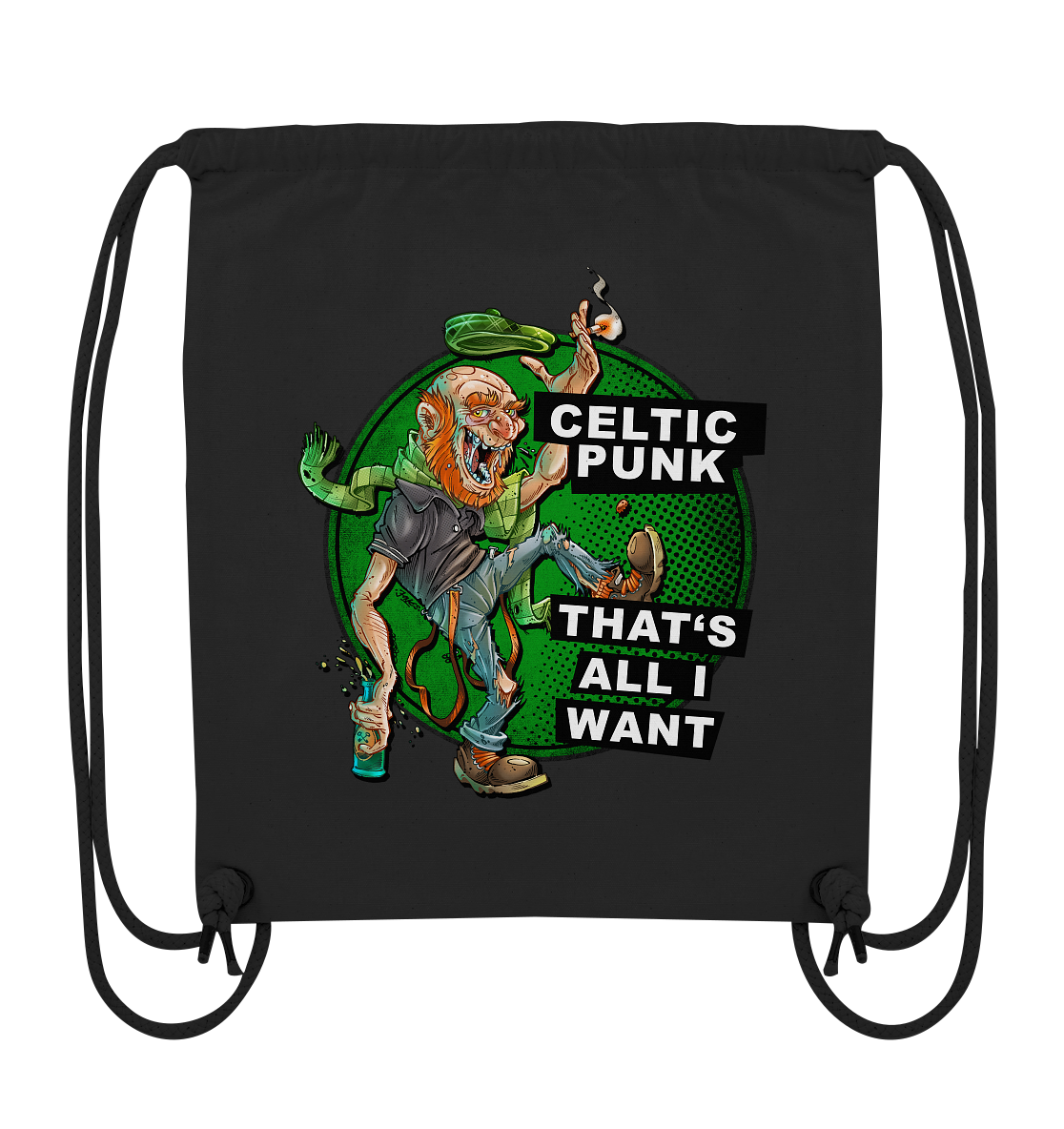 "Celtic Punk - That's All I Want" - Organic Gym-Bag