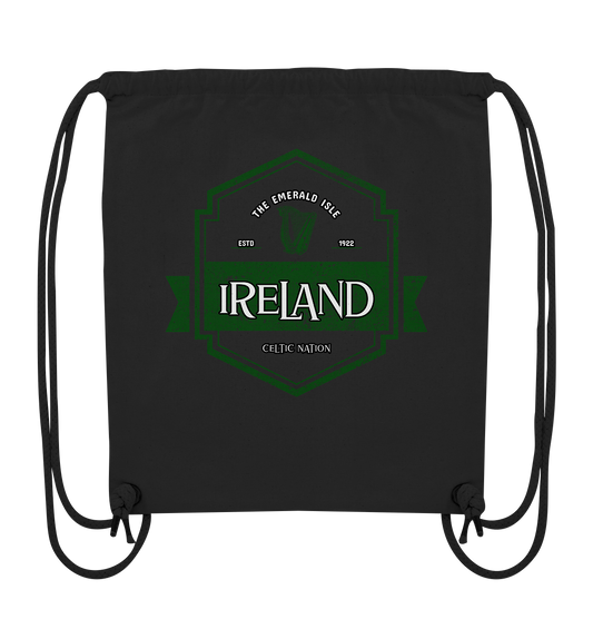 Ireland "The Emerald Isle / Celtic Nation" - Organic Gym-Bag