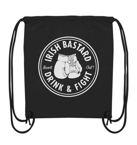 Irish Bastard "Drink & Fight" - Organic Gym-Bag