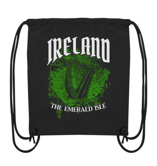 Ireland "The Emerald Isle / Splatter" - Organic Gym-Bag