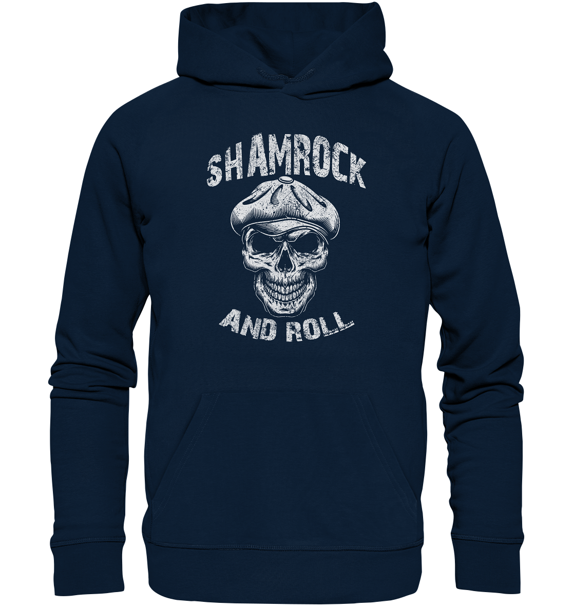 Shamrock And Roll "Skull" - Organic Hoodie