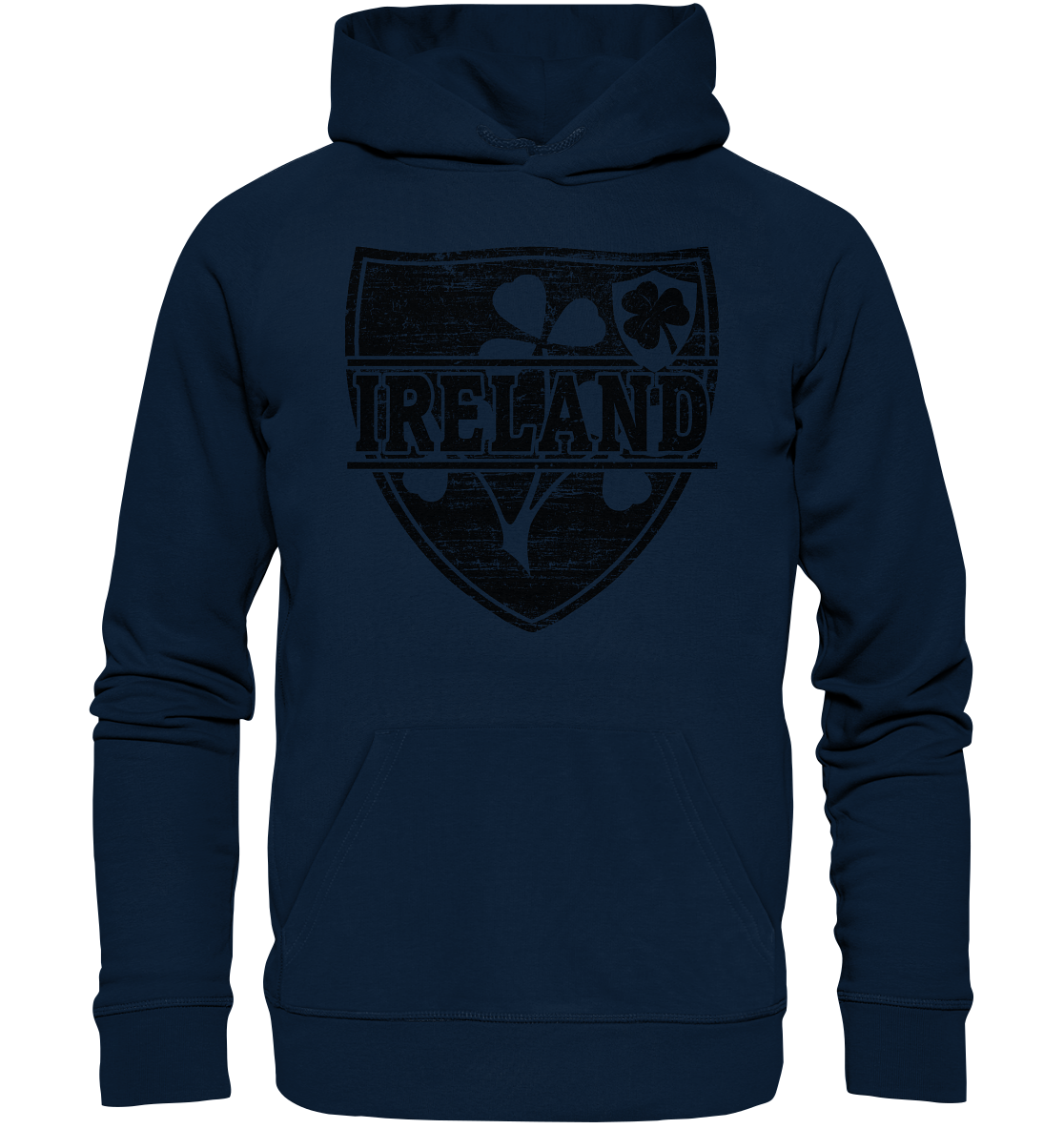 Ireland "Crest" - Organic Hoodie