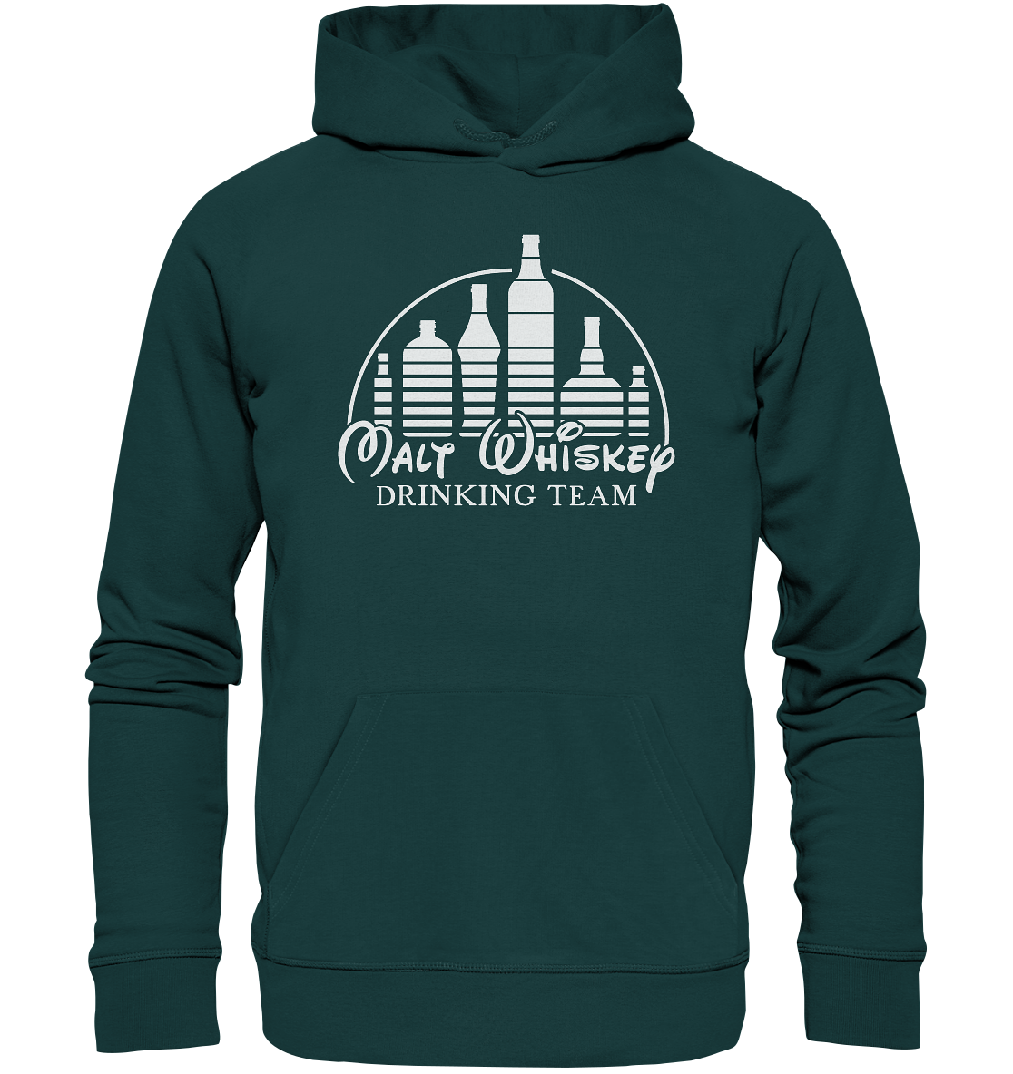 Malt Whiskey "Drinking Team" - Organic Hoodie