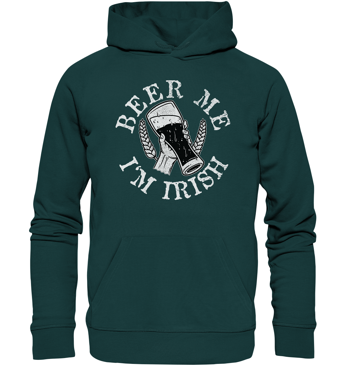 Beer Me "I'm Irish" - Organic Hoodie