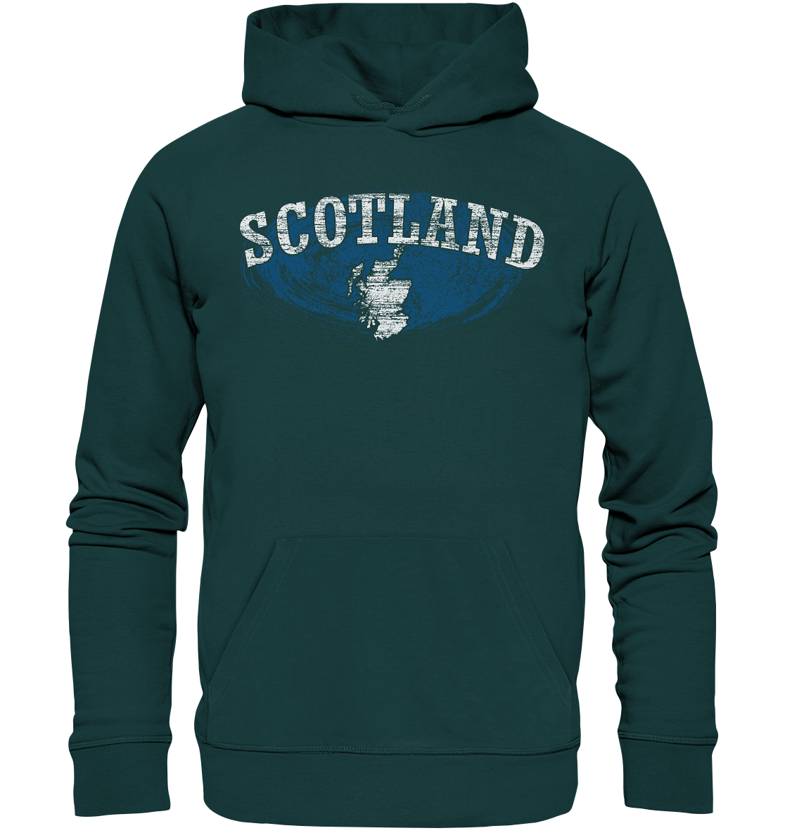 Scotland "Landscape" - Organic Hoodie