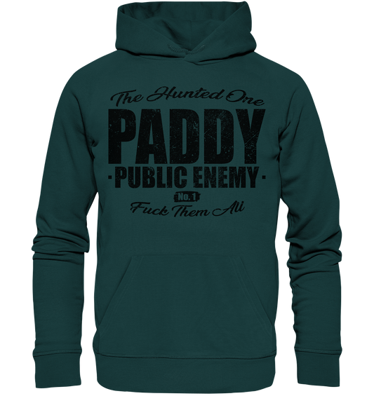 Paddy Public Enemy No.1 - Organic Hoodie