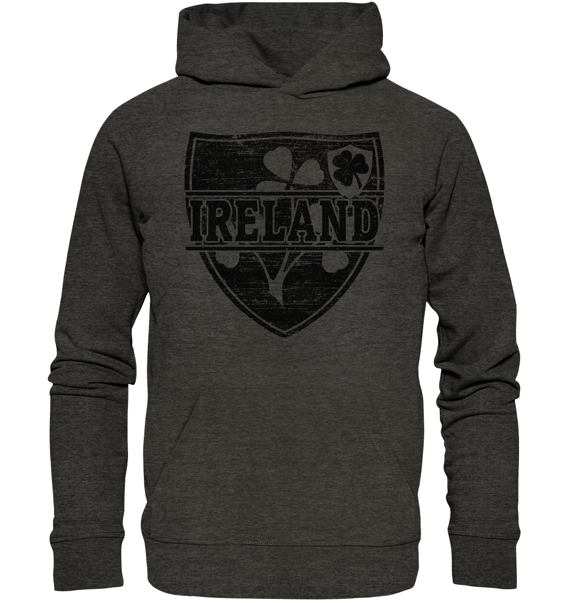 Ireland "Crest" - Organic Hoodie