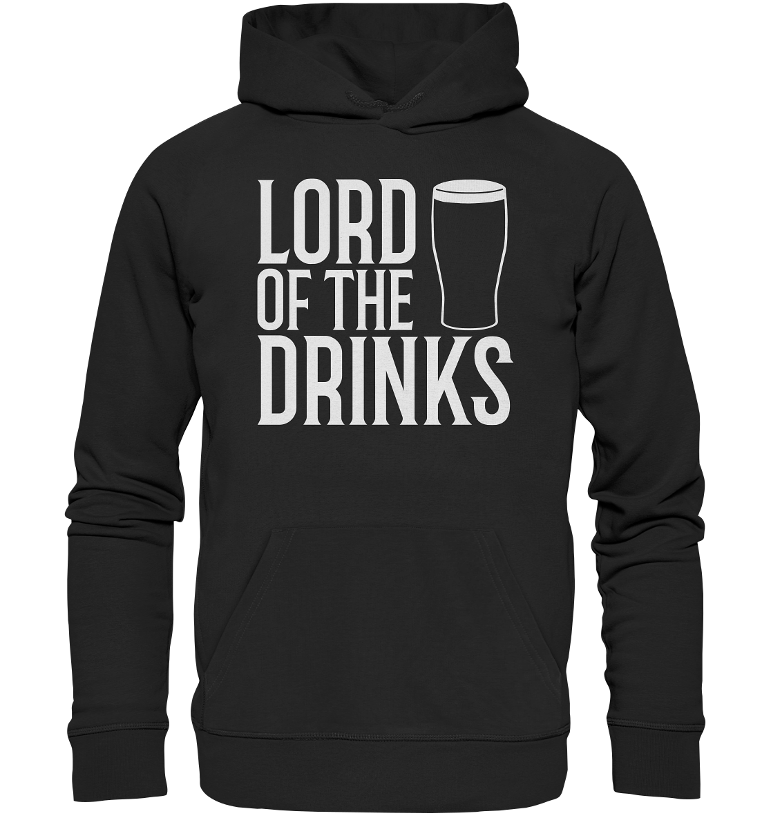 Lord Of The Drinks - Organic Hoodie