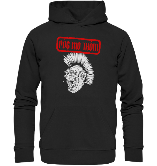 Póg Mo Thóin Streetwear "Punk" - Organic Hoodie