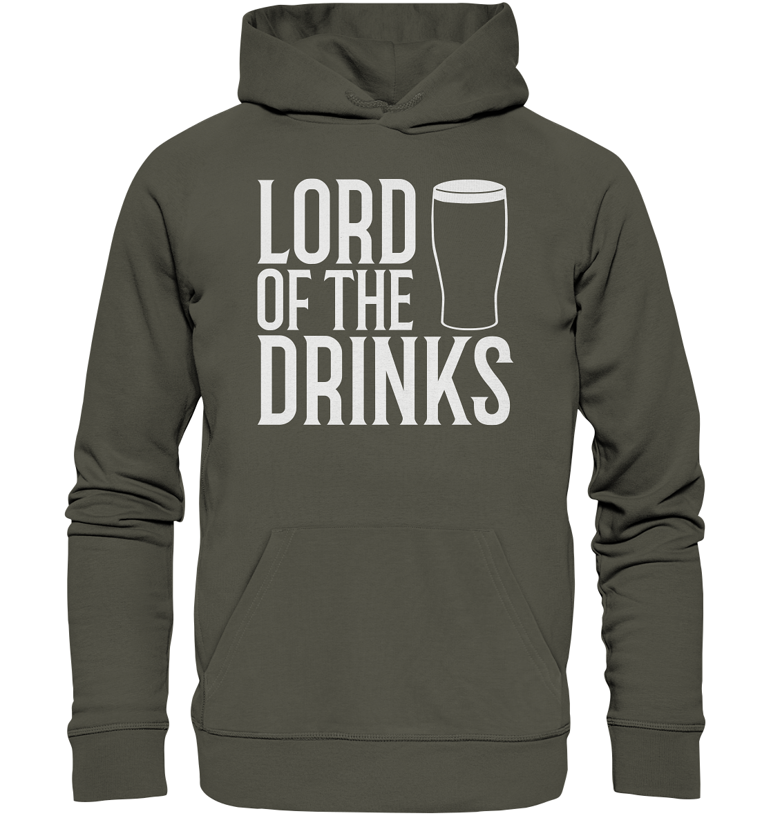 Lord Of The Drinks - Organic Hoodie