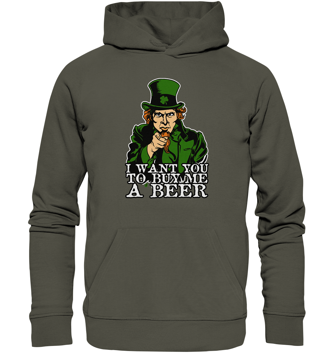 I Want You "To Buy Me A Beer" - Organic Hoodie