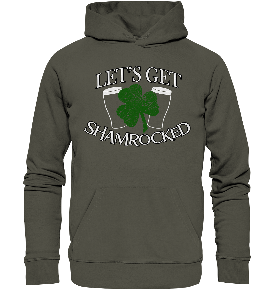 Let's Get Shamrocked - Organic Hoodie