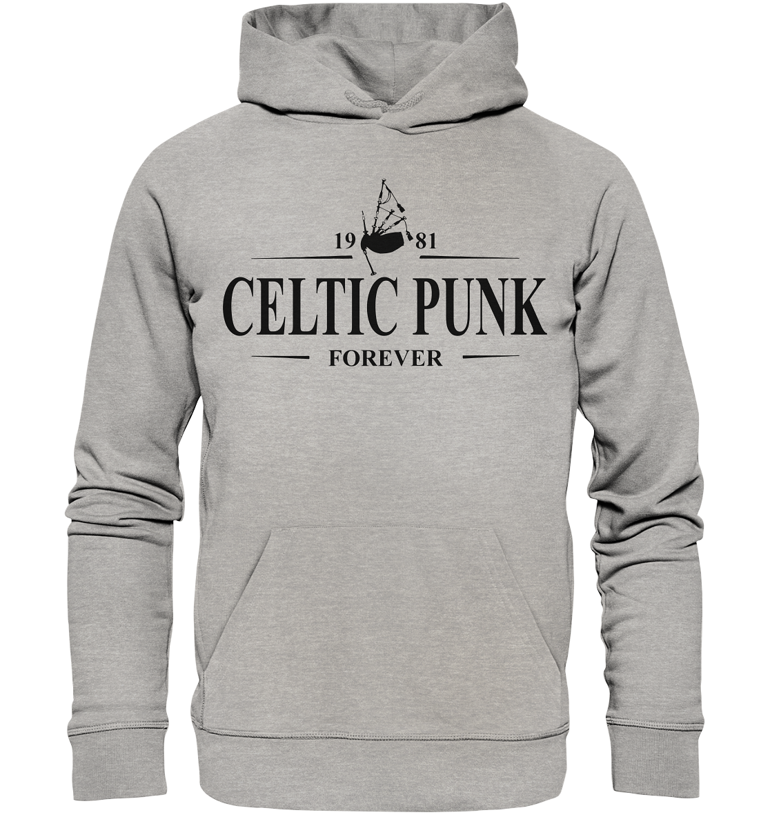 Celtic Punk "Forever" - Organic Hoodie