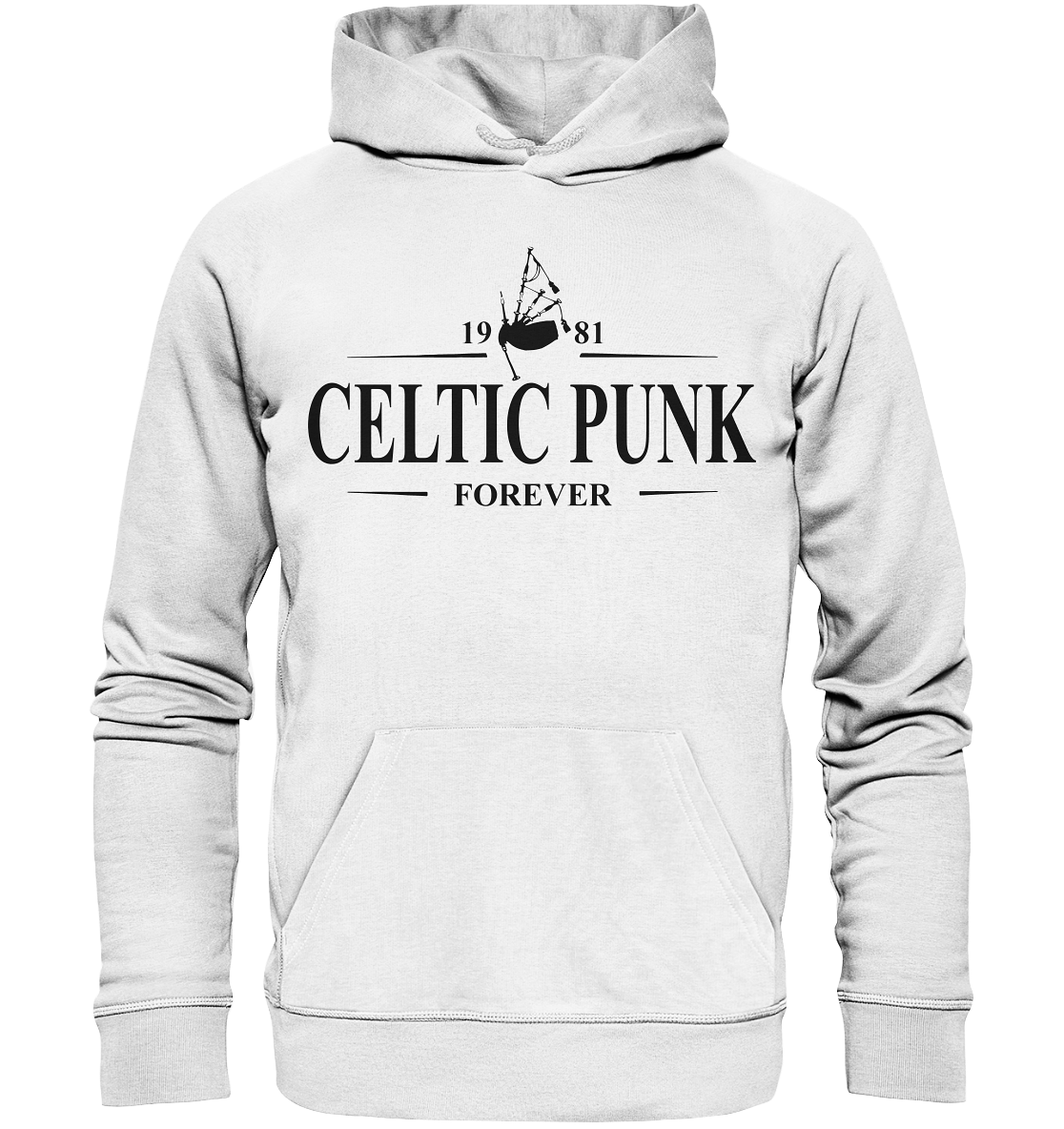 Celtic Punk "Forever" - Organic Hoodie