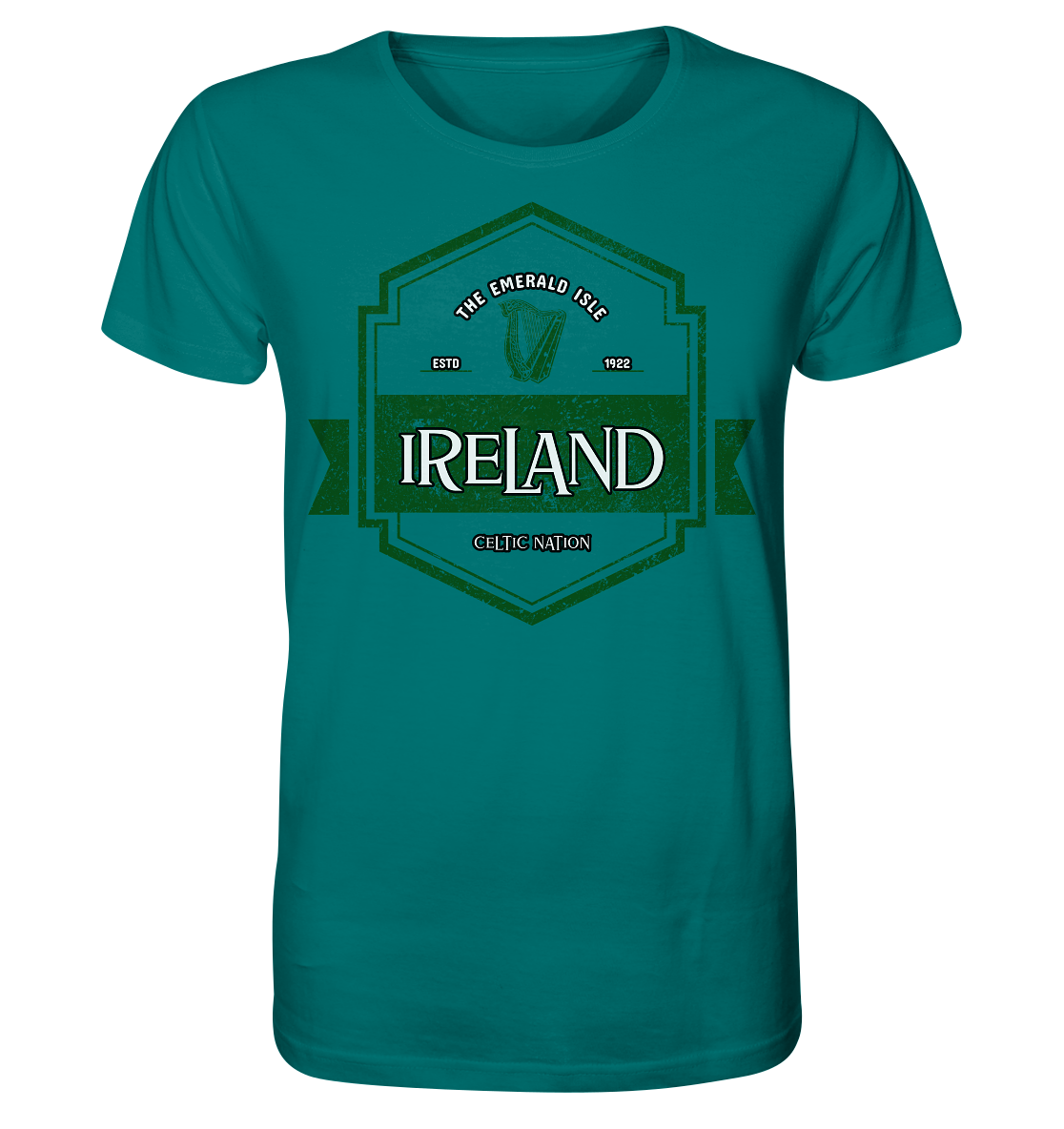 Ireland "The Emerald Isle / Celtic Nation" - Organic Shirt