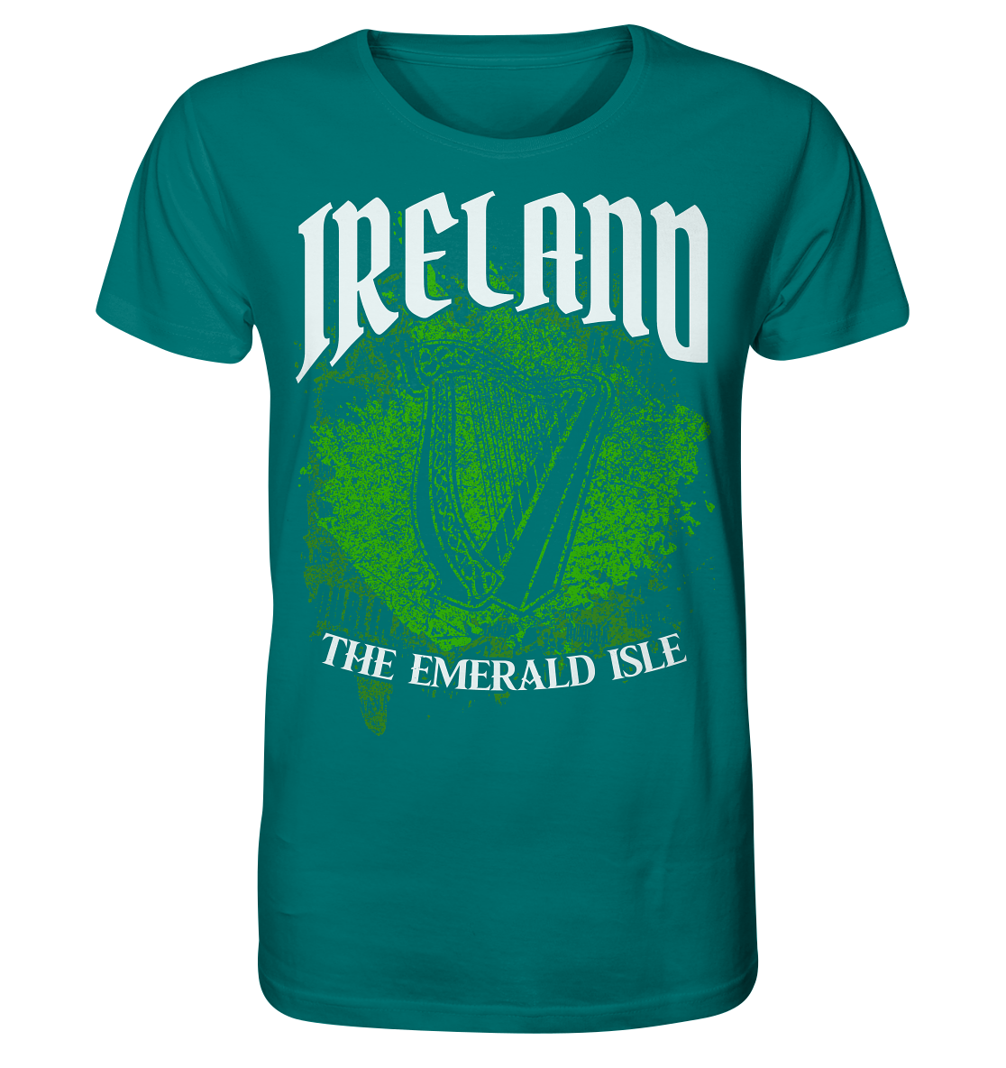Ireland "The Emerald Isle / Splatter" - Organic Shirt