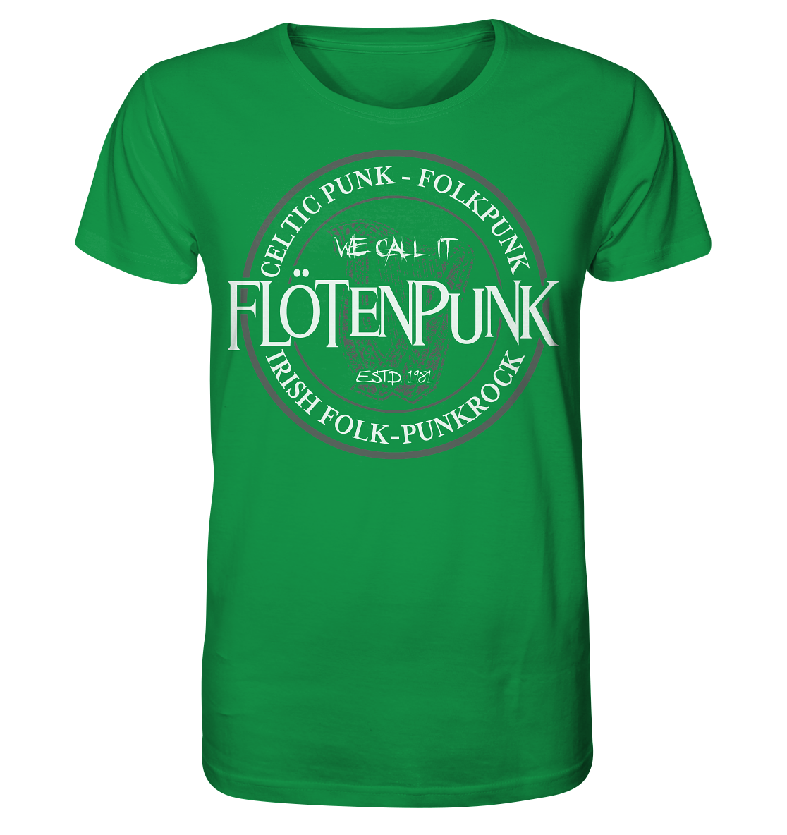 We call it "Flötenpunk" - Organic Shirt