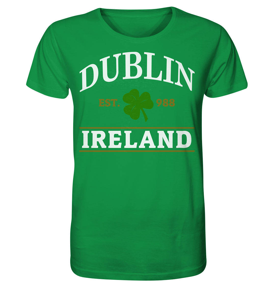 Dublin - Ireland "Est. 988" - Organic Shirt
