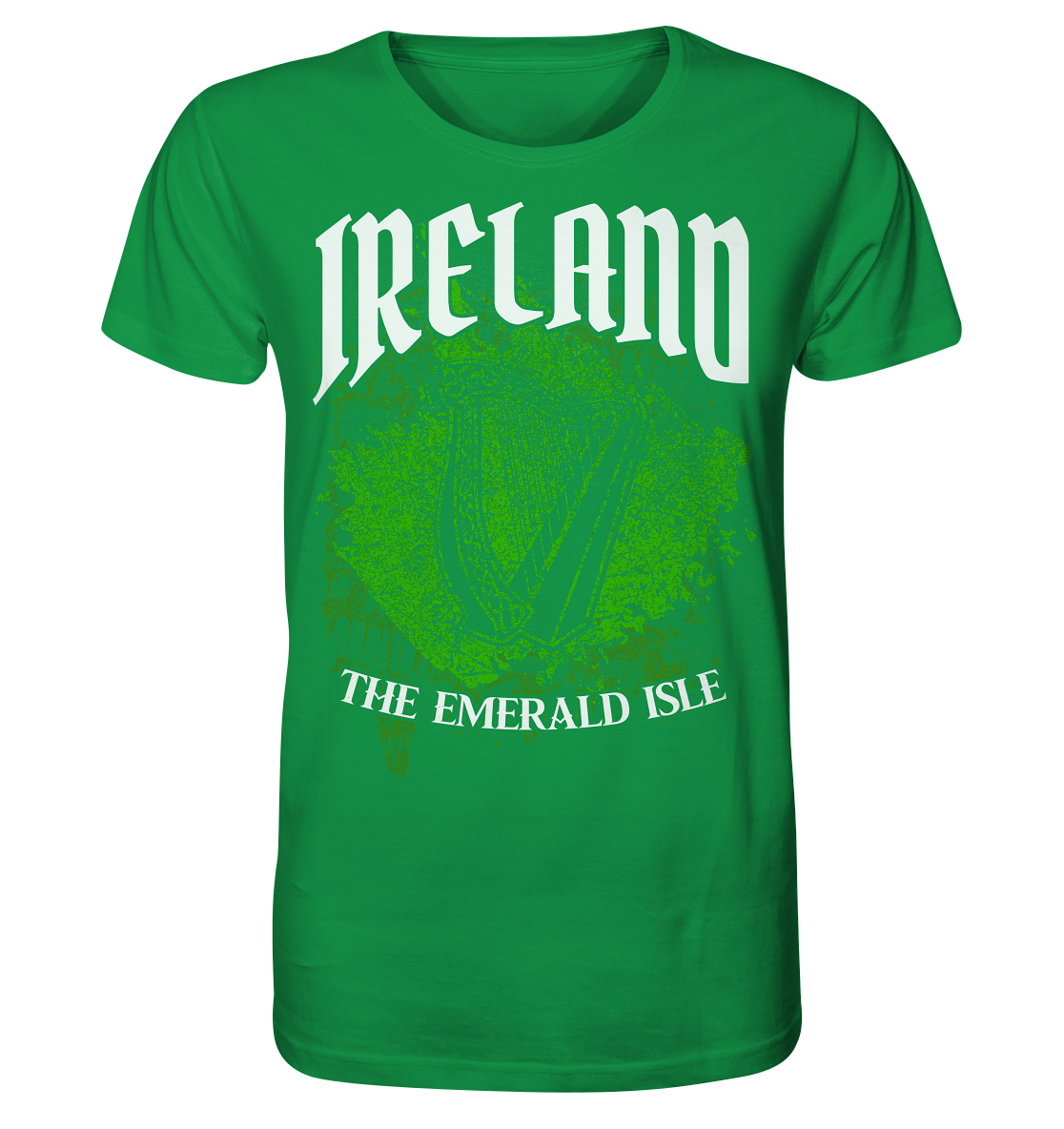 Ireland "The Emerald Isle / Splatter" - Organic Shirt