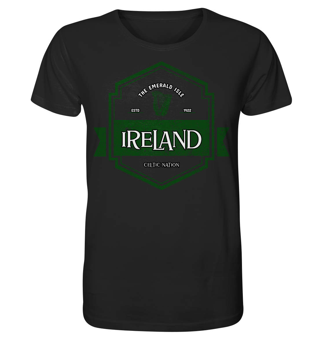 Ireland "The Emerald Isle / Celtic Nation" - Organic Shirt