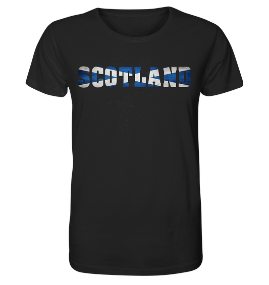 Scotland "Flag Logo" - Organic Shirt