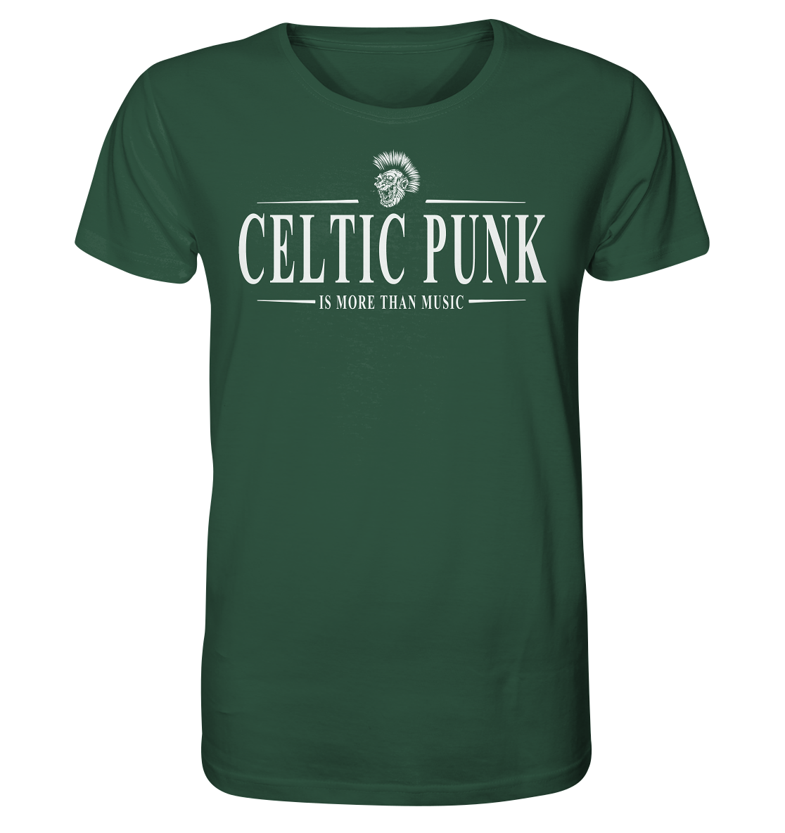 Celtic Punk "Is More Than Music" - Organic Shirt