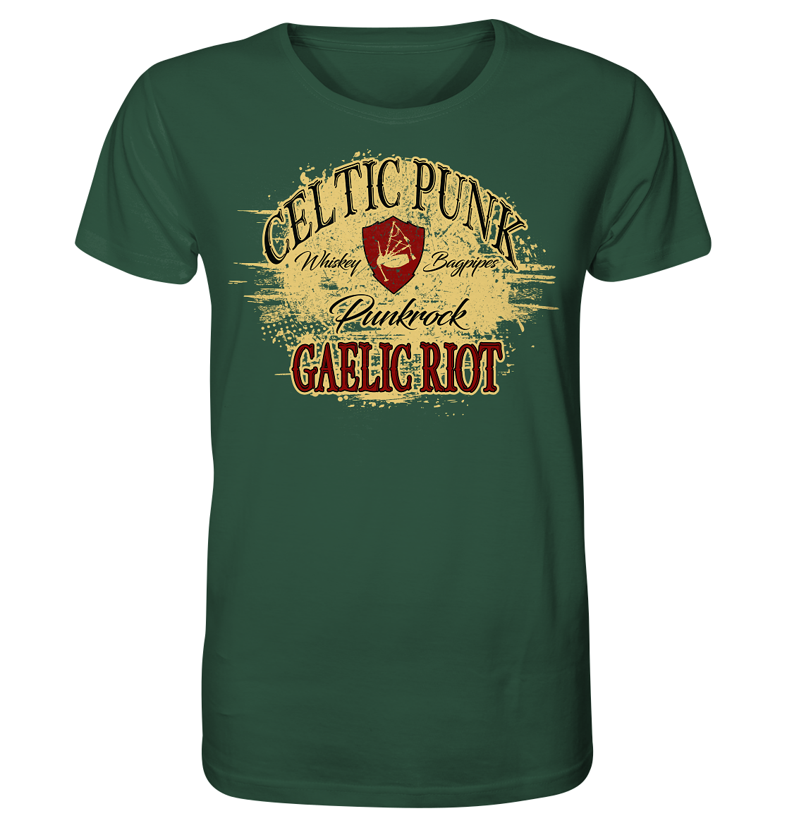 Celtic Punk "Gaelic Riot" - Organic Shirt