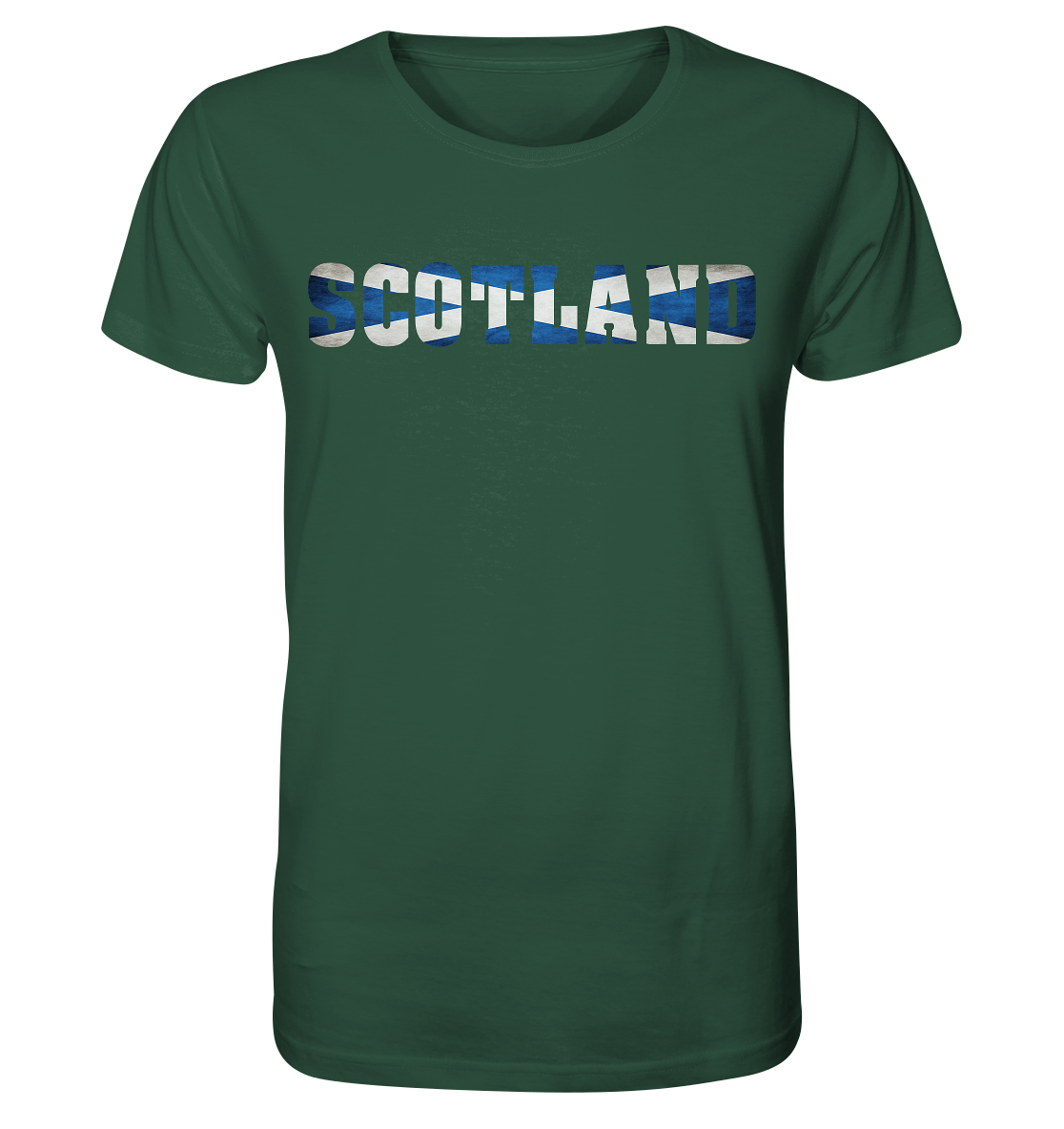 Scotland "Flag Logo" - Organic Shirt