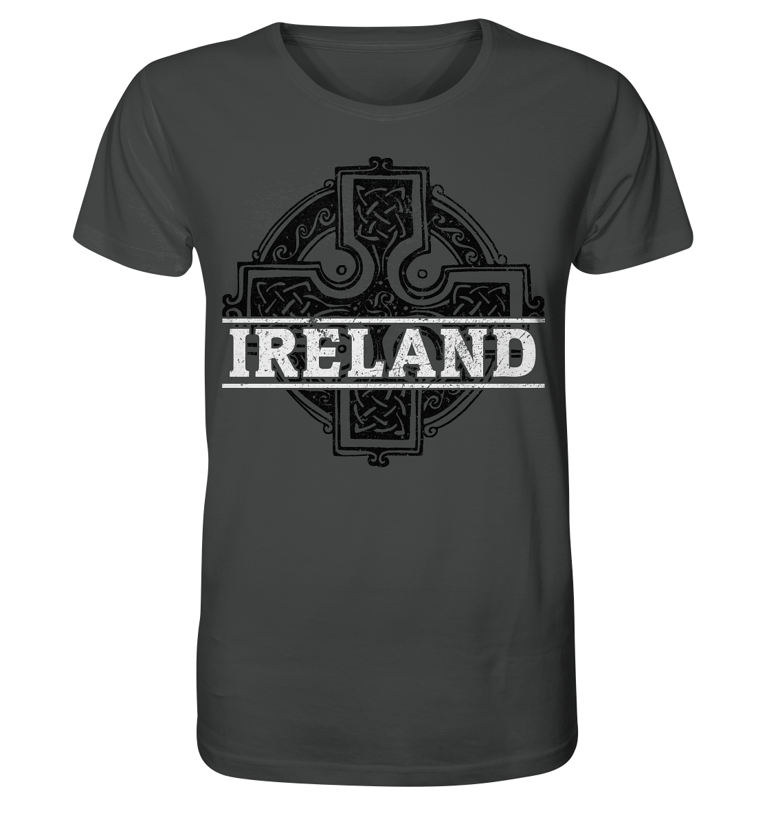 Ireland "Celtic Cross" - Organic Shirt