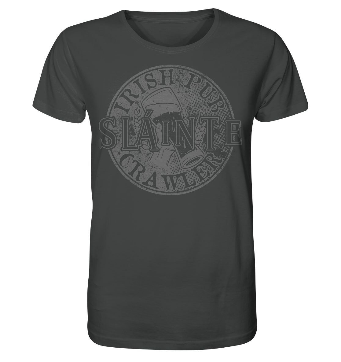 Sláinte "Irish Pub Crawler" - Organic Shirt