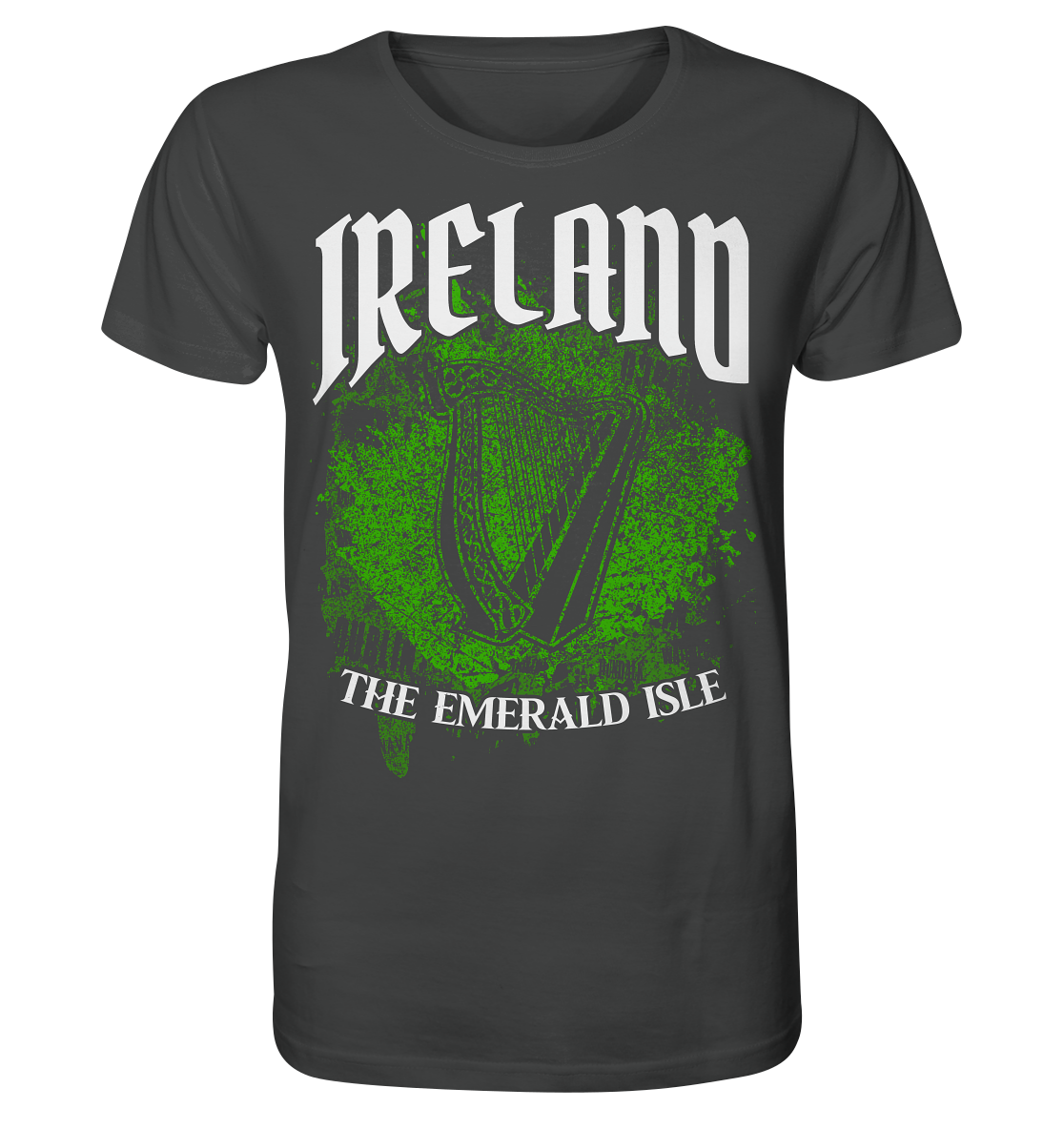 Ireland "The Emerald Isle / Splatter" - Organic Shirt