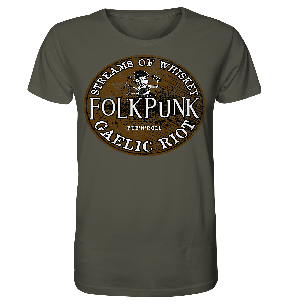 Folkpunk "Streams Of Whiskey" - Organic Shirt