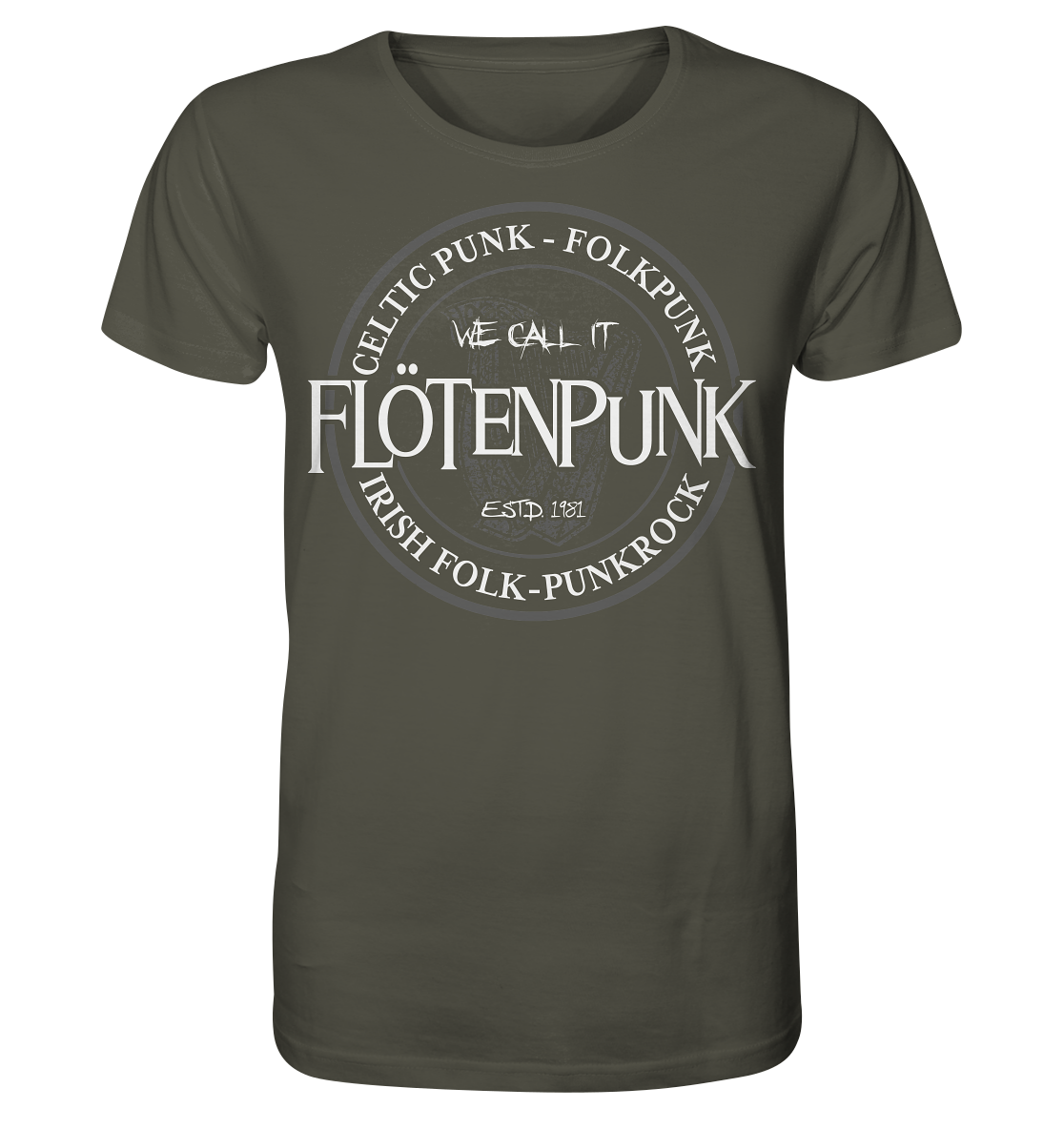 We call it "Flötenpunk" - Organic Shirt