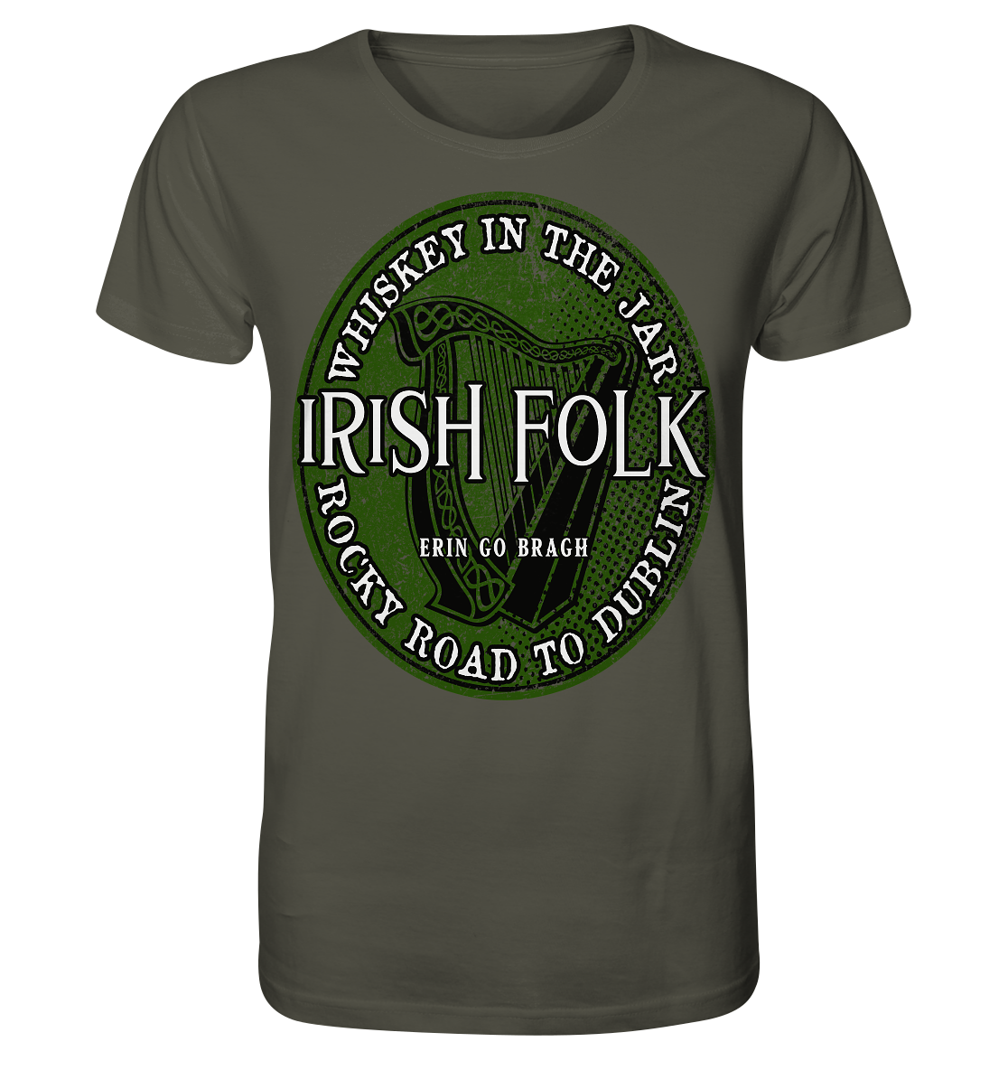 Irish Folk "Erin Go Bragh" - Organic Shirt