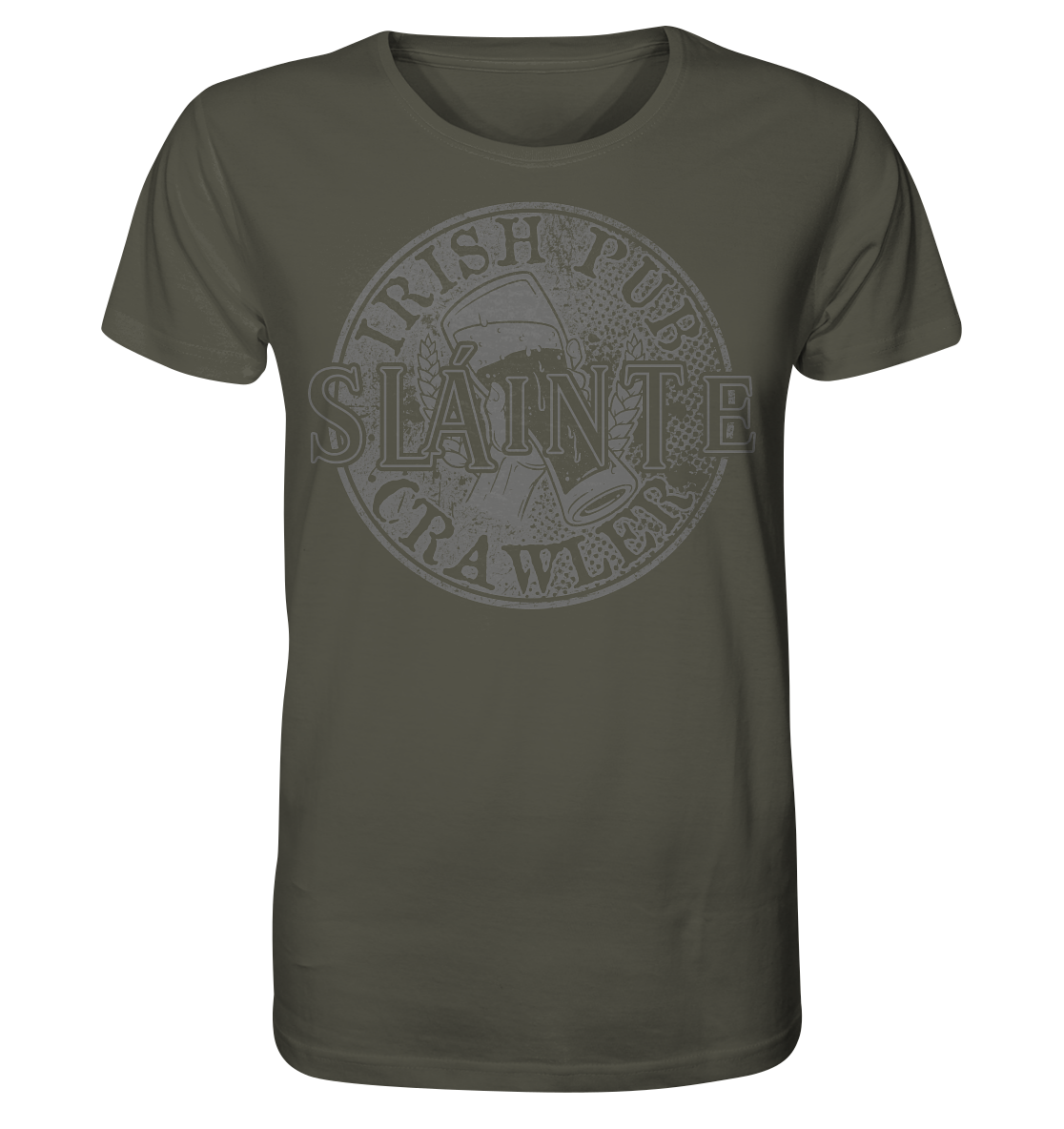 Sláinte "Irish Pub Crawler" - Organic Shirt