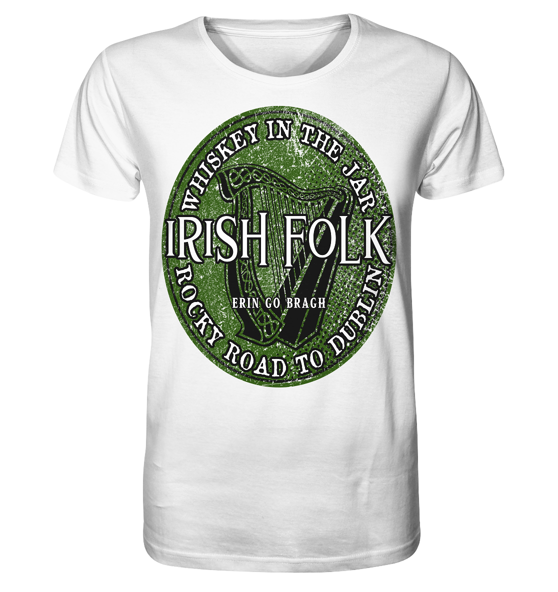 Irish Folk "Erin Go Bragh" - Organic Shirt