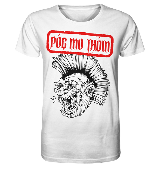 Póg Mo Thóin Streetwear "Punk" - Organic Shirt